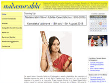 Tablet Screenshot of nadasurabhi.org